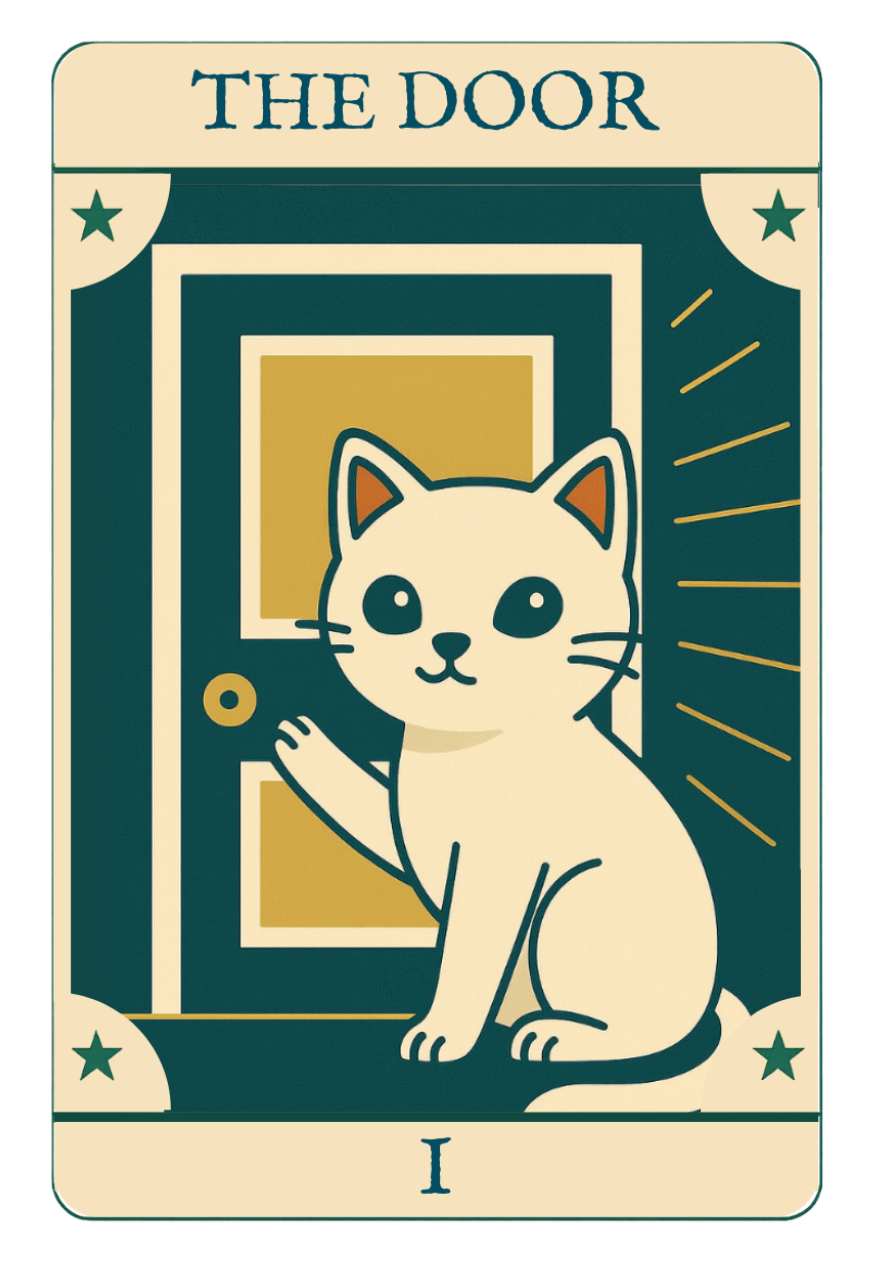 The Door (I) Vinyl Sticker