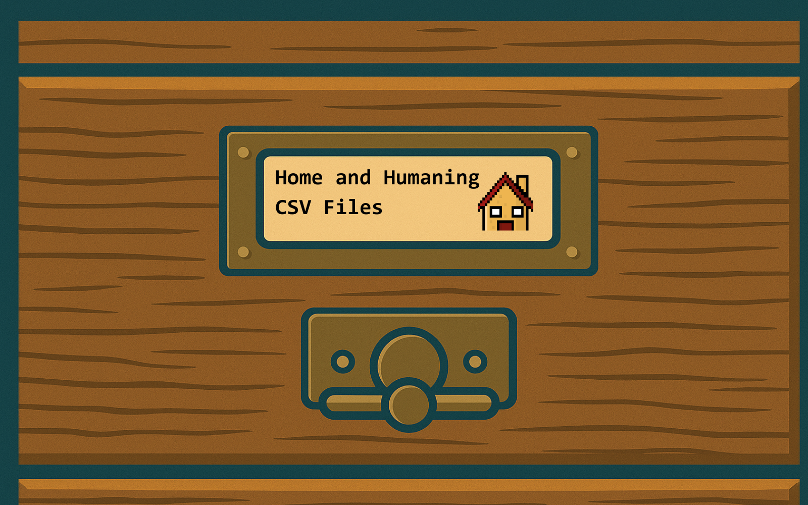 Home & Humaning CSV Files