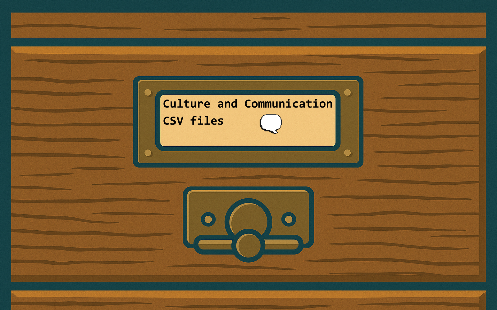 Culture & Communication CSV Files