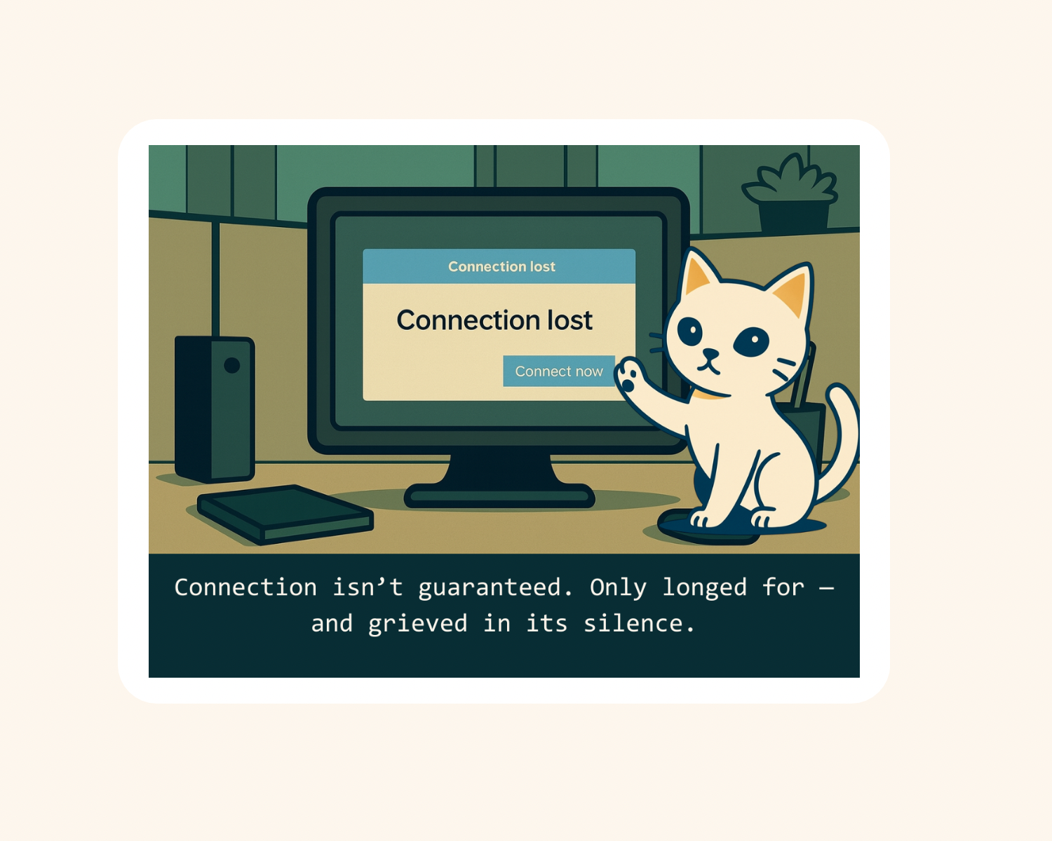 Connection Lost - Sticker image 0