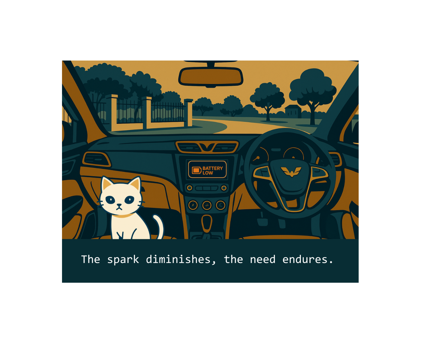 Battery Low -  Sticker