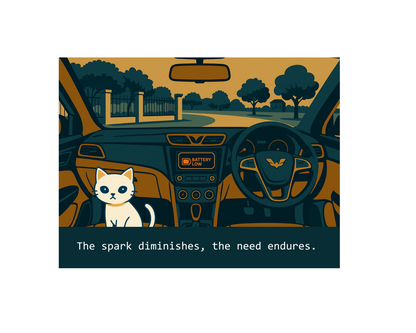 Battery Low -  Sticker