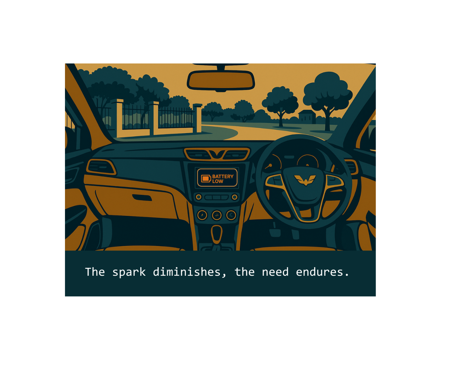 Battery Low -  Sticker