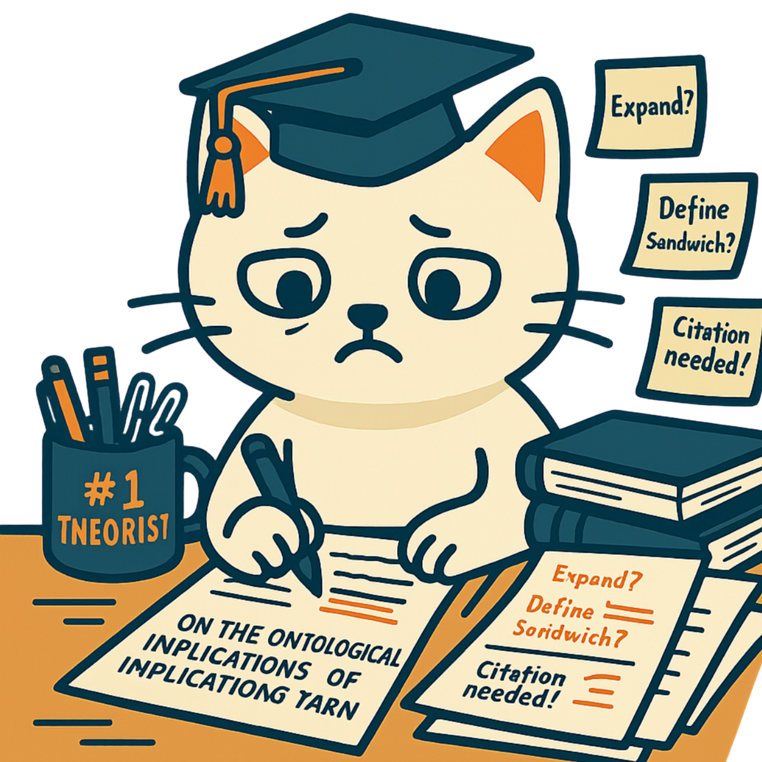 100 Dissertations That Forgot the Point Halfway Through