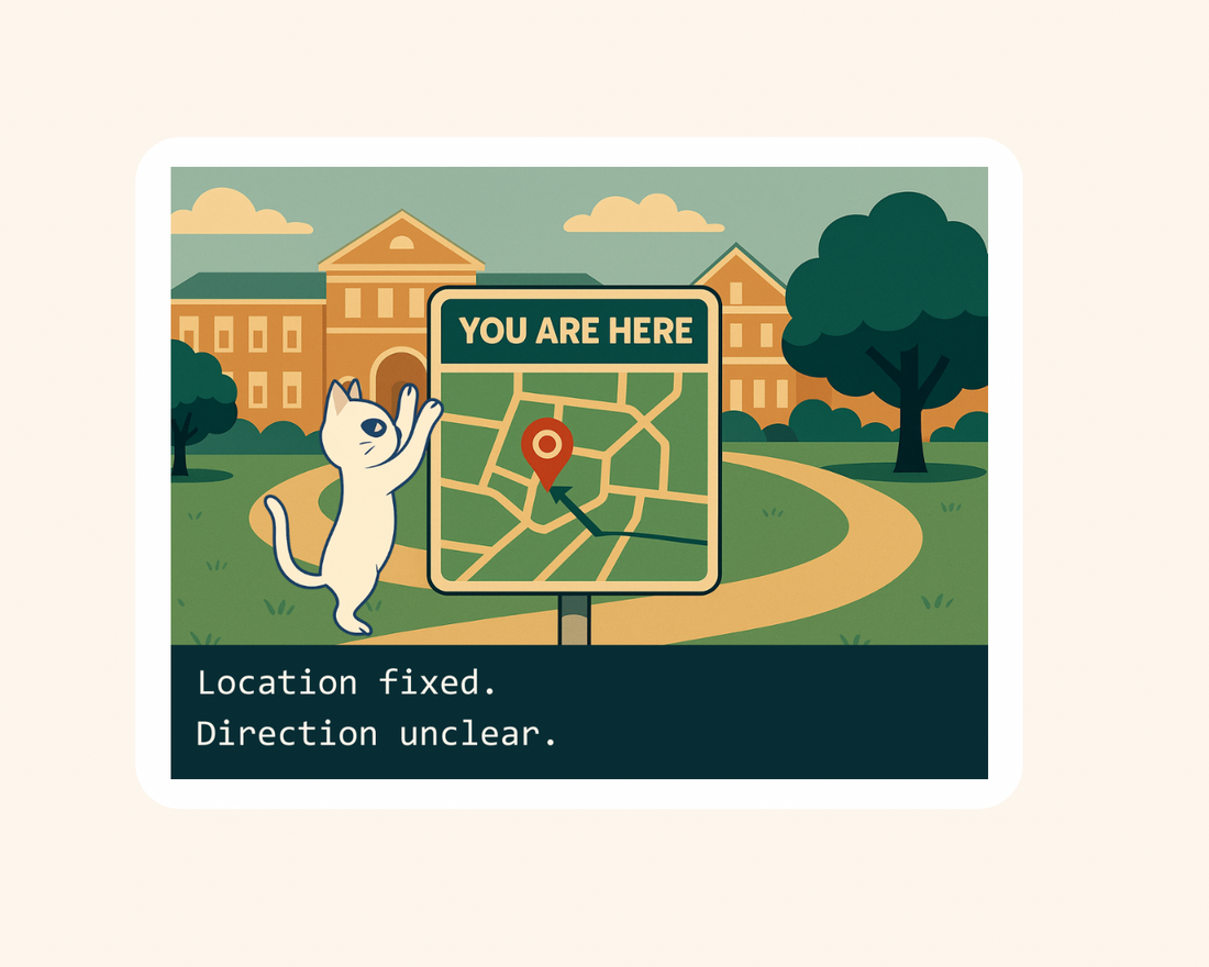 You are here– Stickers image 0