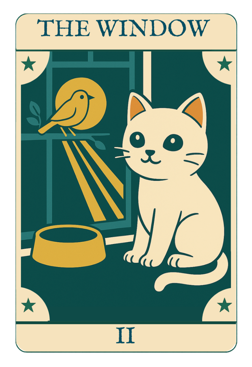The Window (II) Vinyl Sticker