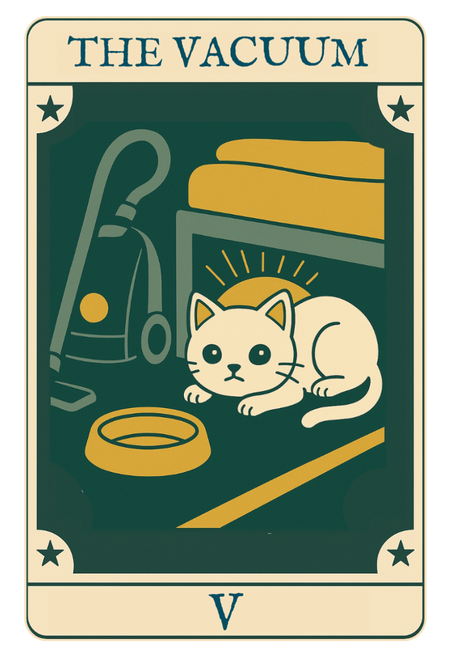 The Vacuum (V) Vinyl Sticker