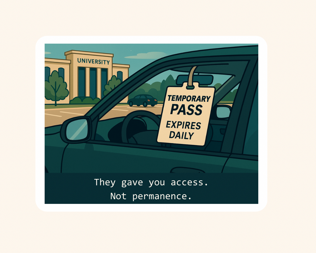 Temporary Pass – Expires Daily - Sticker image 1