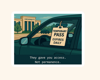 Temporary Pass – Expires Daily - Sticker image 1
