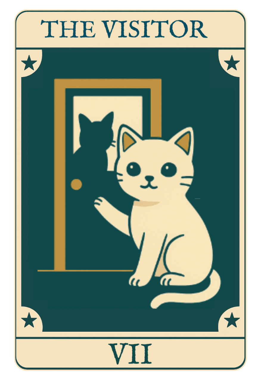 The Visitor (VII) Vinyl Sticker
