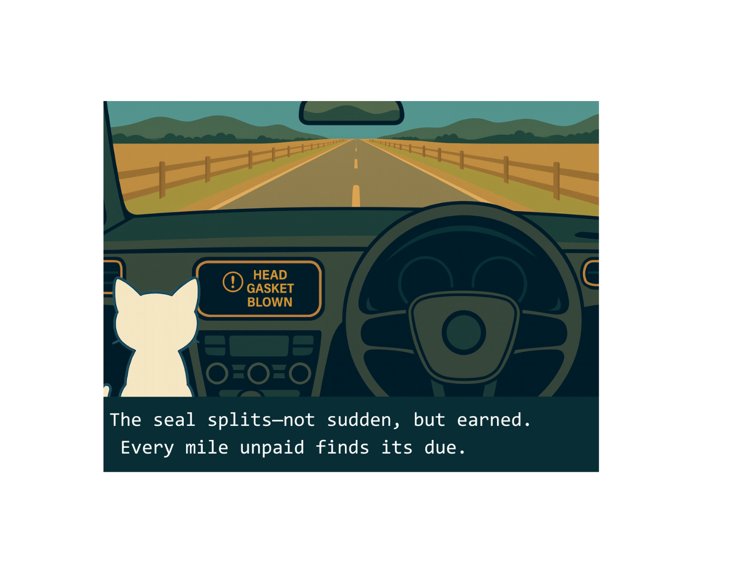 Blown Head Gasket -  Sticker