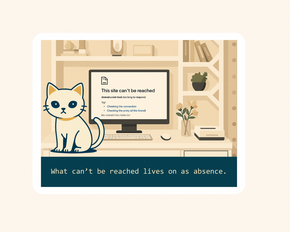 Site Can’t Be Reached — Sticker image 0